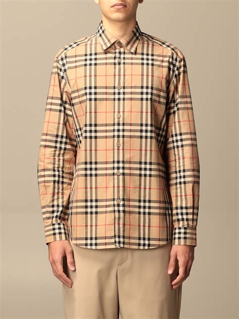 camisa burberry para hombre